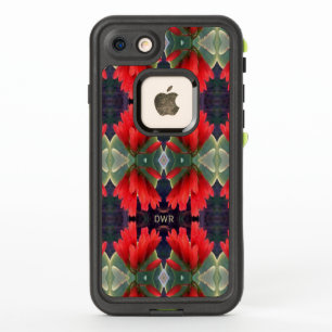 Red Flowers Pattern