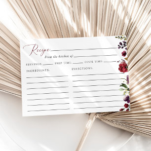 Red Flowers, Pink Flowers, Bridal Shower Recipe