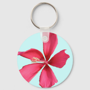 Red Flyer Hibiscus Key Ring