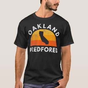 Red For Ed  Oakland California Teacher Public Ed  T-Shirt