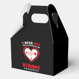 Red For My Mother In-Law Stroke Favour Box