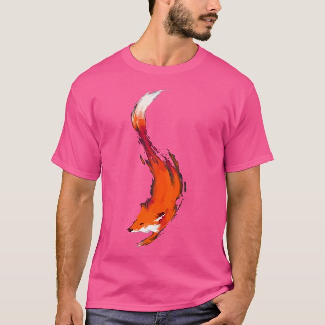 Red Forest Fox Baby T-Shirt (Front)