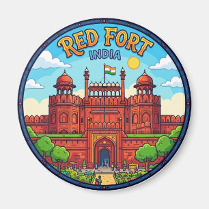 Red Fort India Magnet