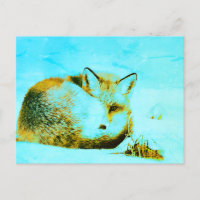 *~* Red Fox Ap18 Artistic Artsy Animal Wildlife