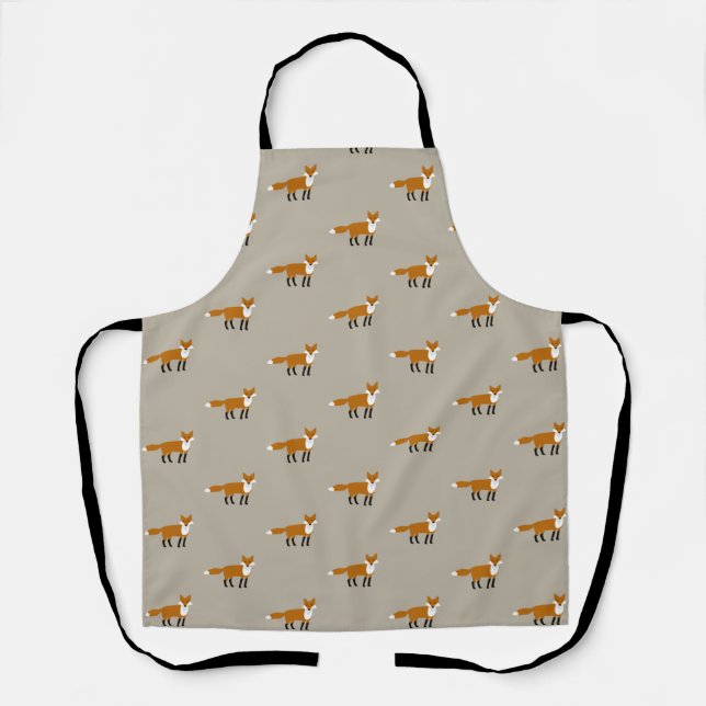 Red fox Apron (Front)