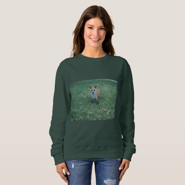 Red fox at Thousand oaks park in San Jose Sweatshirt (Front Full)