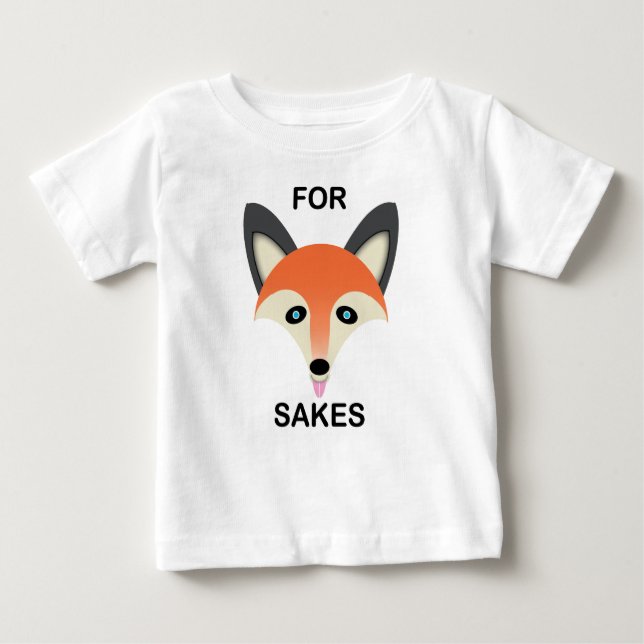 Red Fox - Baby Fine Jersey T-Shirt (Front)
