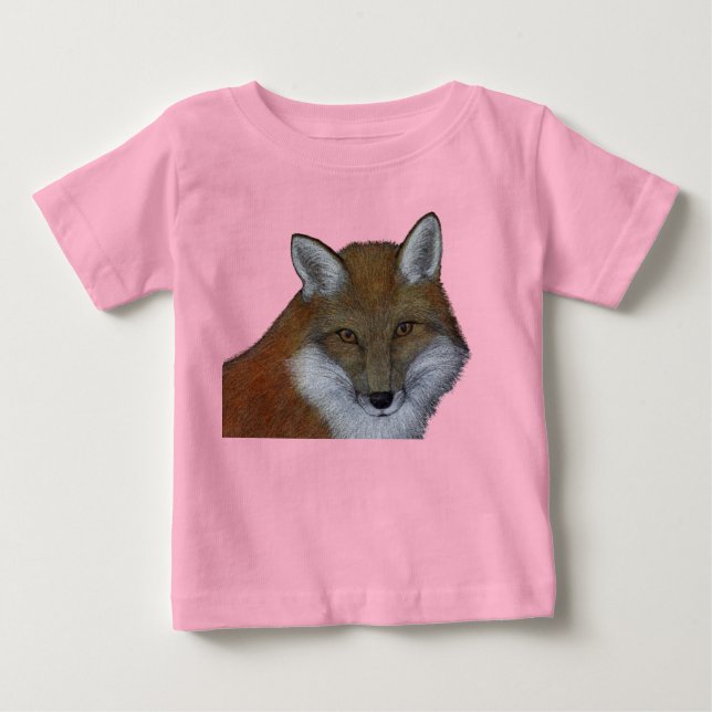 Red Fox Baby T-Shirt (Front)