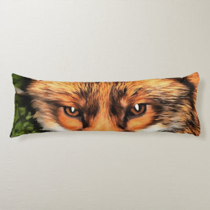 Red Fox Beautiful Wildlife Art Body Cushion