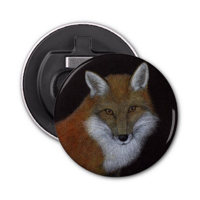 Red Fox Bottle Opener (Front)