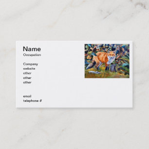 Red Fox Business Card