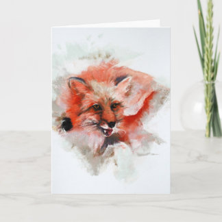 Red Fox Card