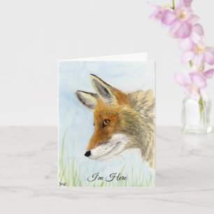 Red Fox Card