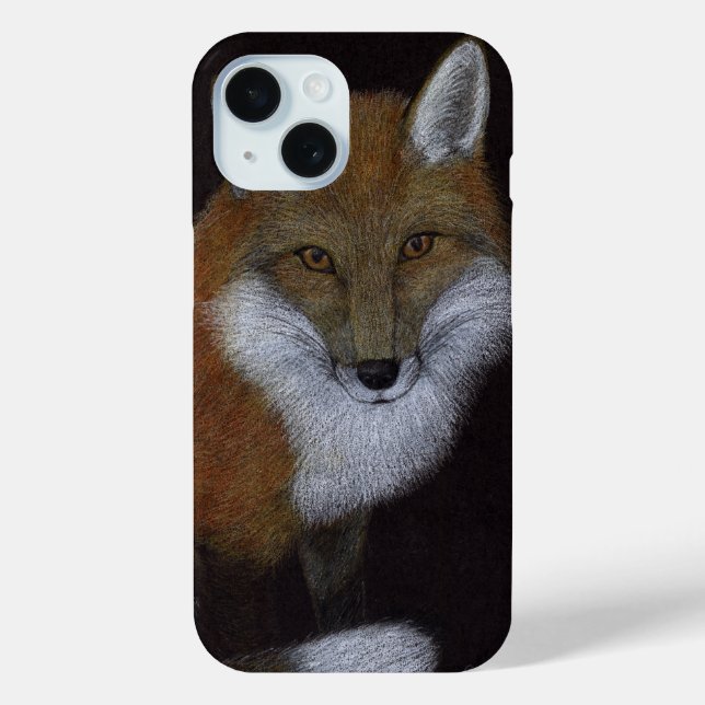 Red Fox Case-Mate iPhone Case (Back)
