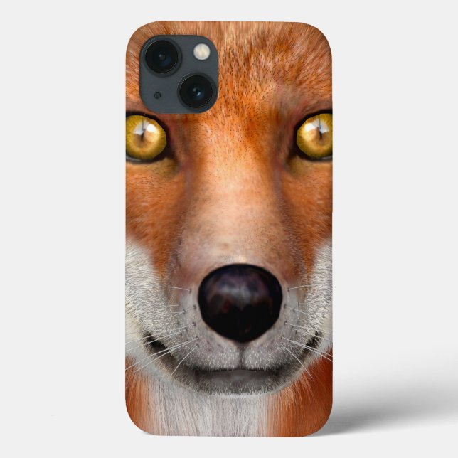 Red Fox Case-Mate iPhone Case (Back)