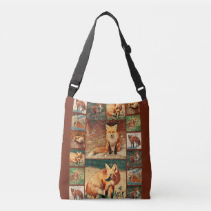 Red Fox Collection Crossbody Bag