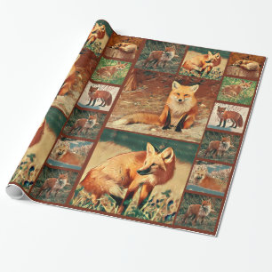Red Fox Collection Wrapping Paper