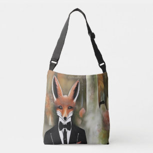 Red Fox Crossbody Bag
