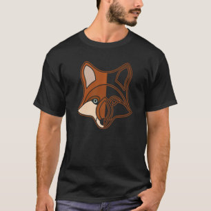 Red Fox Forest Animal Wild Predator With Fox T-Shirt