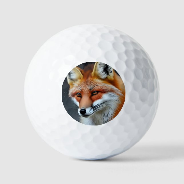 Red Fox Golf Balls (Front)