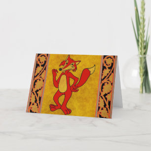 Red Fox Greeting Card