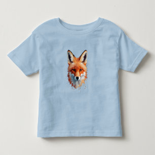 Red fox head toddler T-Shirt