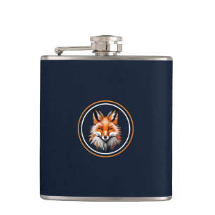 Red Fox Hip Flask