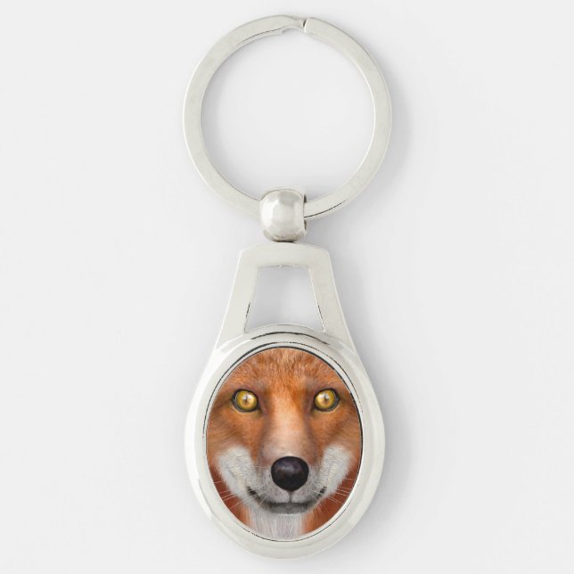 Red Fox Key Ring (Front)