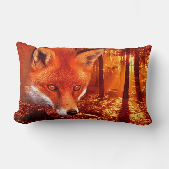 Red Fox Lumbar Cushion (Front)