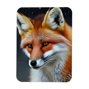 Red Fox Magnet