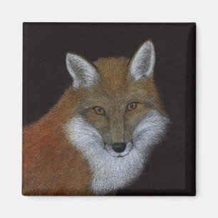 Red Fox Magnet