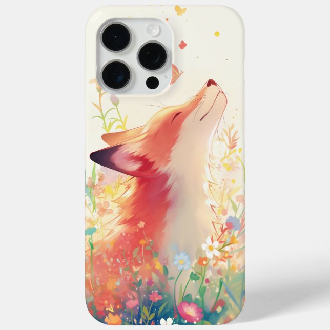 Red Fox Meadow Dreams Case-Mate iPhone Case (Back)