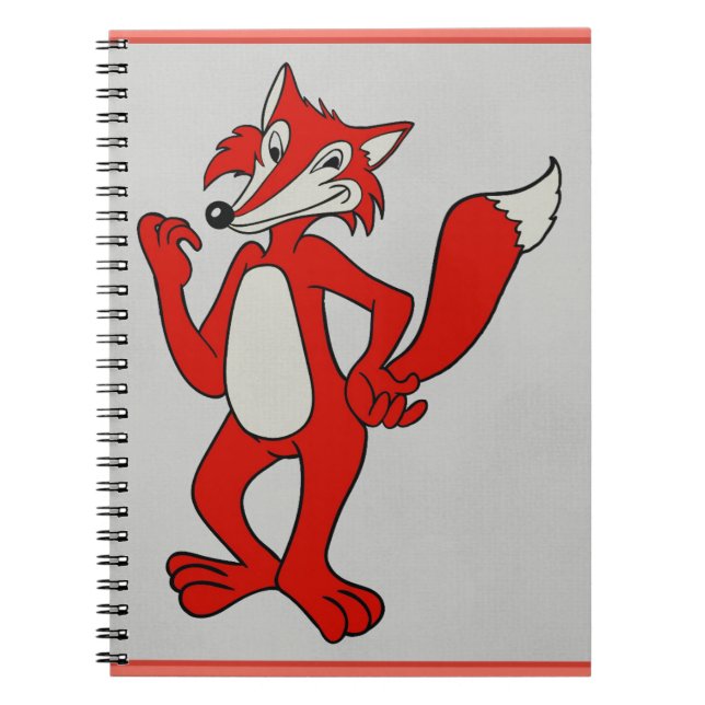 Red Fox Notebook (Front)