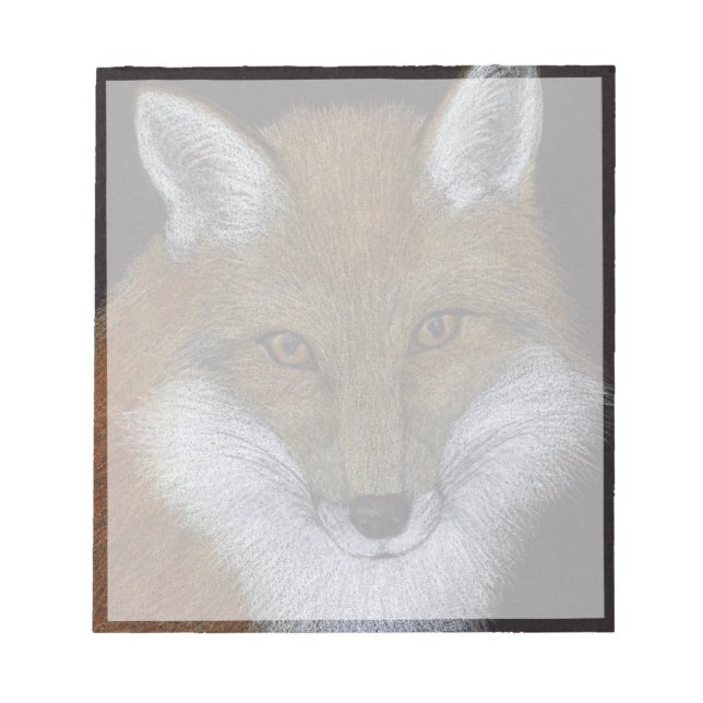 Red Fox Notepad (Front)