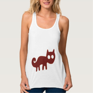 Red Fox or Cat Nazca Lines Singlet