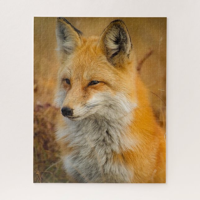 Red Fox Photo Puzzle (Vertical)