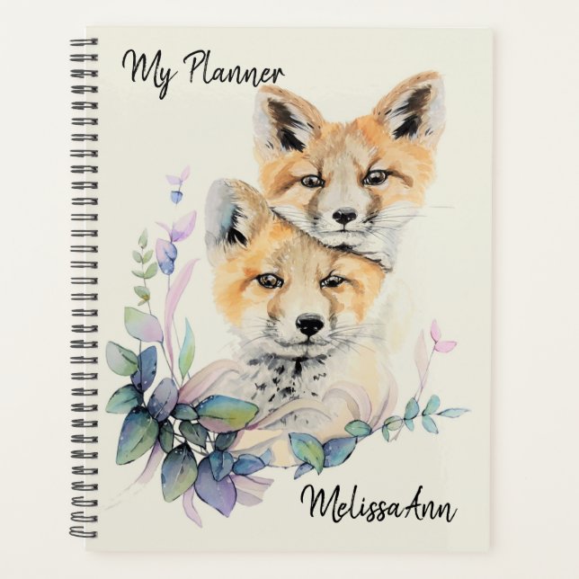 Red Fox Planner (Front)