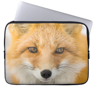 Red Fox Portrait Laptop Sleeve