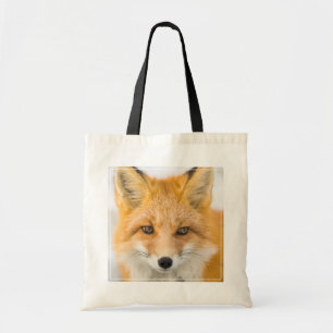 Red Fox Portrait Tote Bag