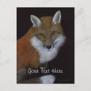 Red Fox Postcard