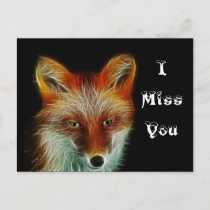 Red Fox Postcard