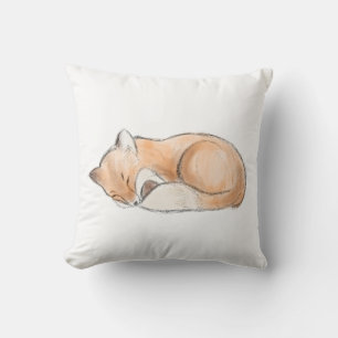 Red Fox Sleeping Cushion