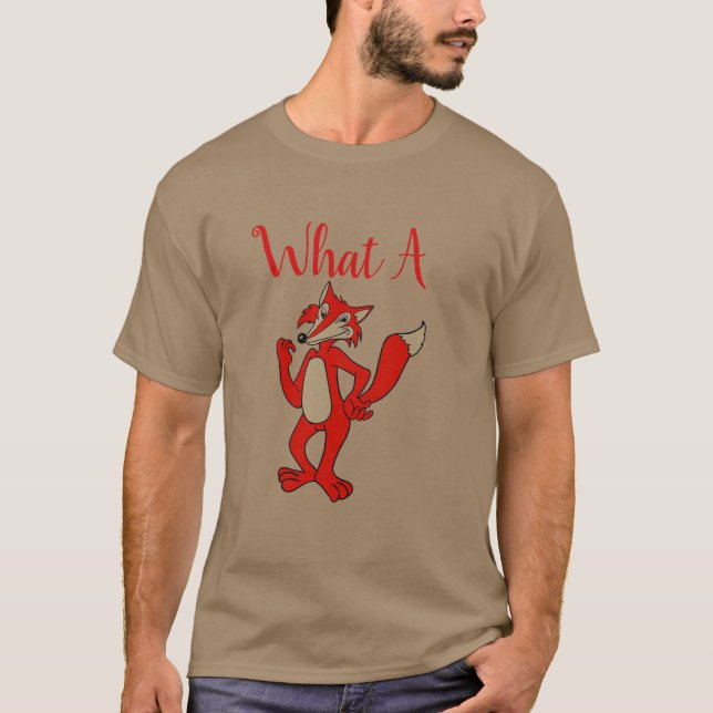 Red Fox T-Shirt (Front)