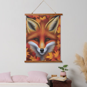 Red Fox Wall Tapestry