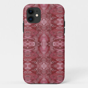 Red Fractal iPhone 5 Case-Mate Barely There iPhone 11 Case