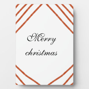 Red frame watercolor merry Christmas dd your name