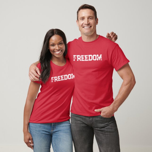 Red Freedom Shirt Freedom (Unisex)