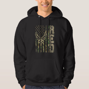 RED Friday Distressed Camouflage US Flag RED Frida Hoodie