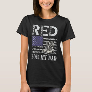 Red Friday Military Remember Everyone Deployed For T-Shirt