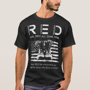 Red Friday Military Until They Come Home My Soldie T-Shirt